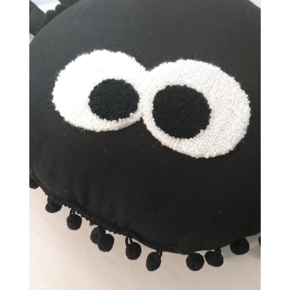 Spider Plushie - Spider Pillow, Halloween Decor Spooky Handmade